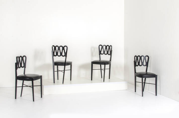 GIO PONTI - Quattro sedie mod. 969