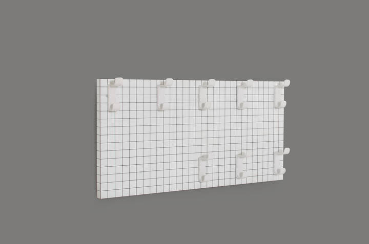 SUPERSTUDIO - Appendiabiti serie Quaderna