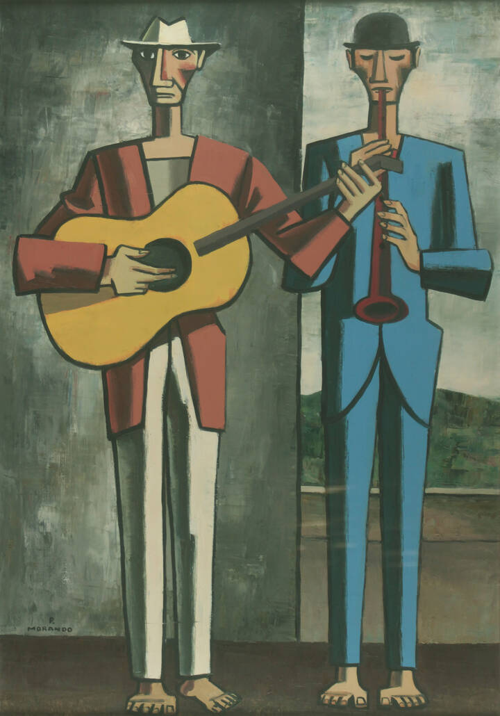 PIETRO MORANDO - 'Cantastorie' 1970 ca.