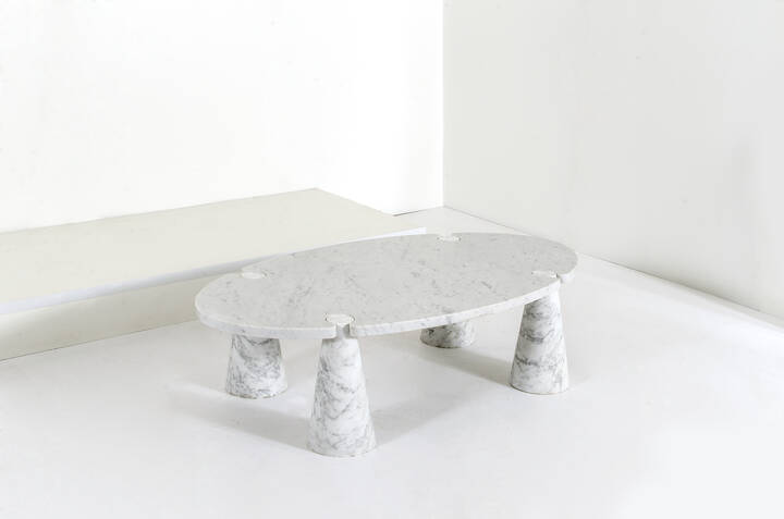 ANGELO MANGIAROTTI - Tavolo mod. Eros 