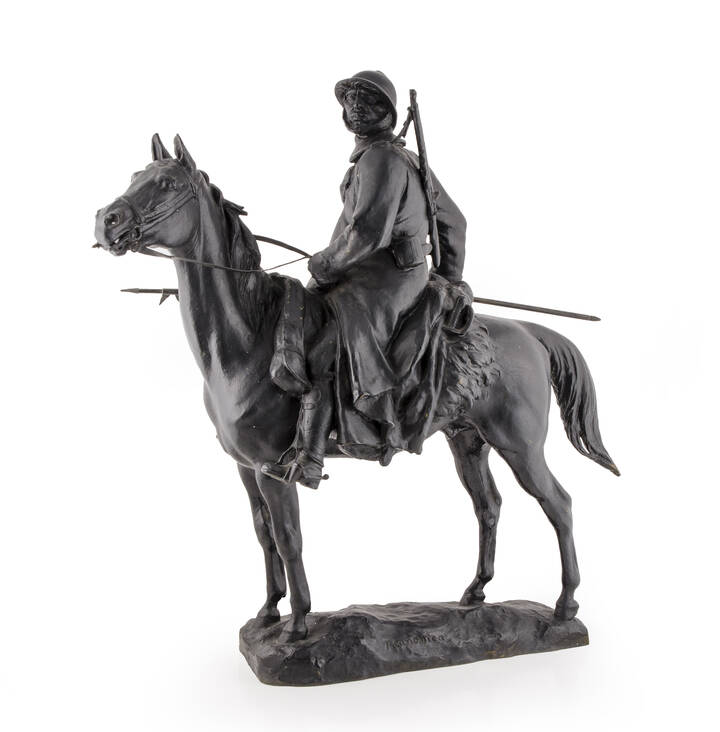 PIETRO CANONICA - Modello del 'Monumento ai Cavalieri d'Italia (1923)'