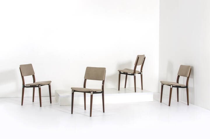 EUGENIO GERLI - Quattro sedie mod. S81