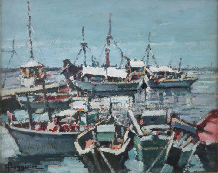 ENRICO BOGGIONE - 'Pescherecci'1972