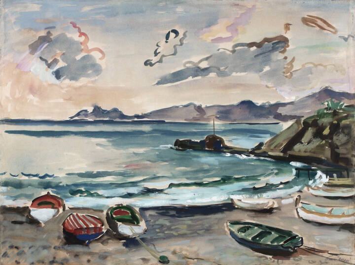 ENRICO PAULUCCI - 'Spiaggia' anni '930