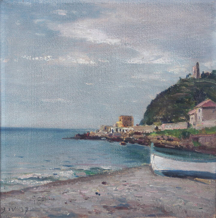 GIOVANNI COLMO - 'Spiaggia' 9.04.1937 