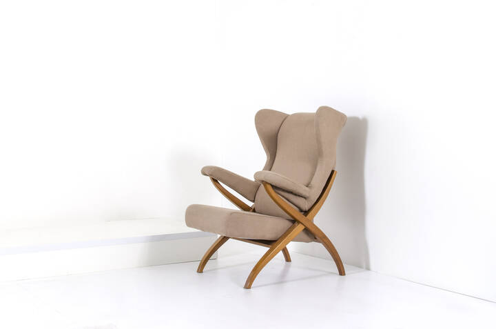 FRANCO ALBINI - Poltrona mod. Fiorenza