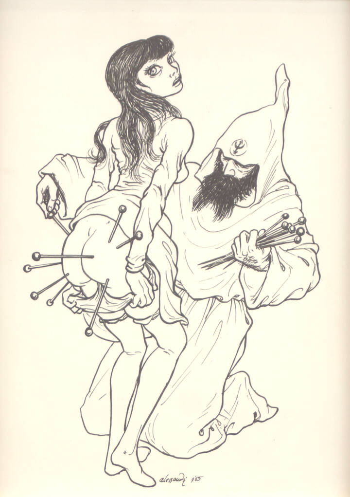 LORENZO ALESSANDRI - 'Prosperità/ Lussuria' 3/1966