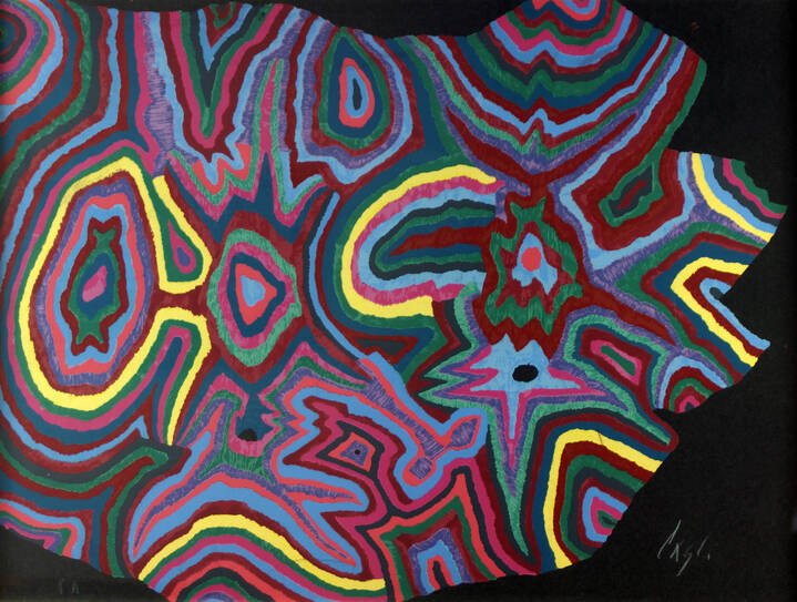 CORRADO CAGLI - 'Senza titolo'