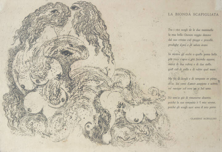 ITALO CREMONA - 'La bionda scapigliata' 1966