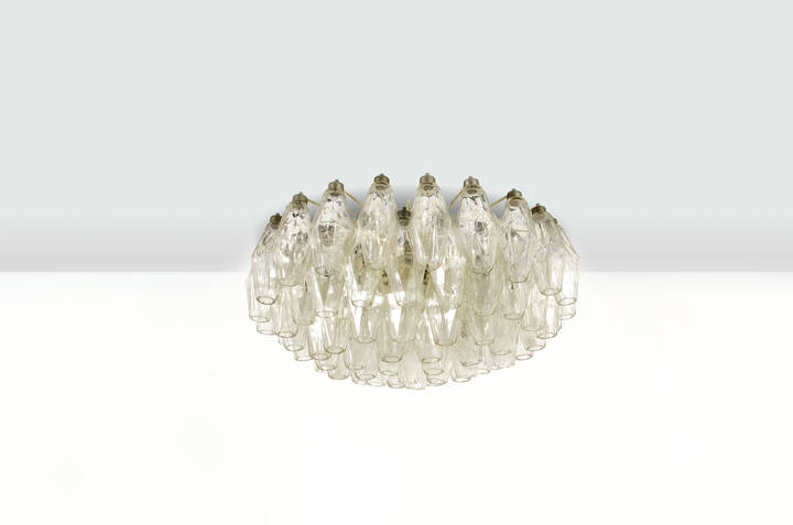 VENINI - Lampadario della serie poliedri 