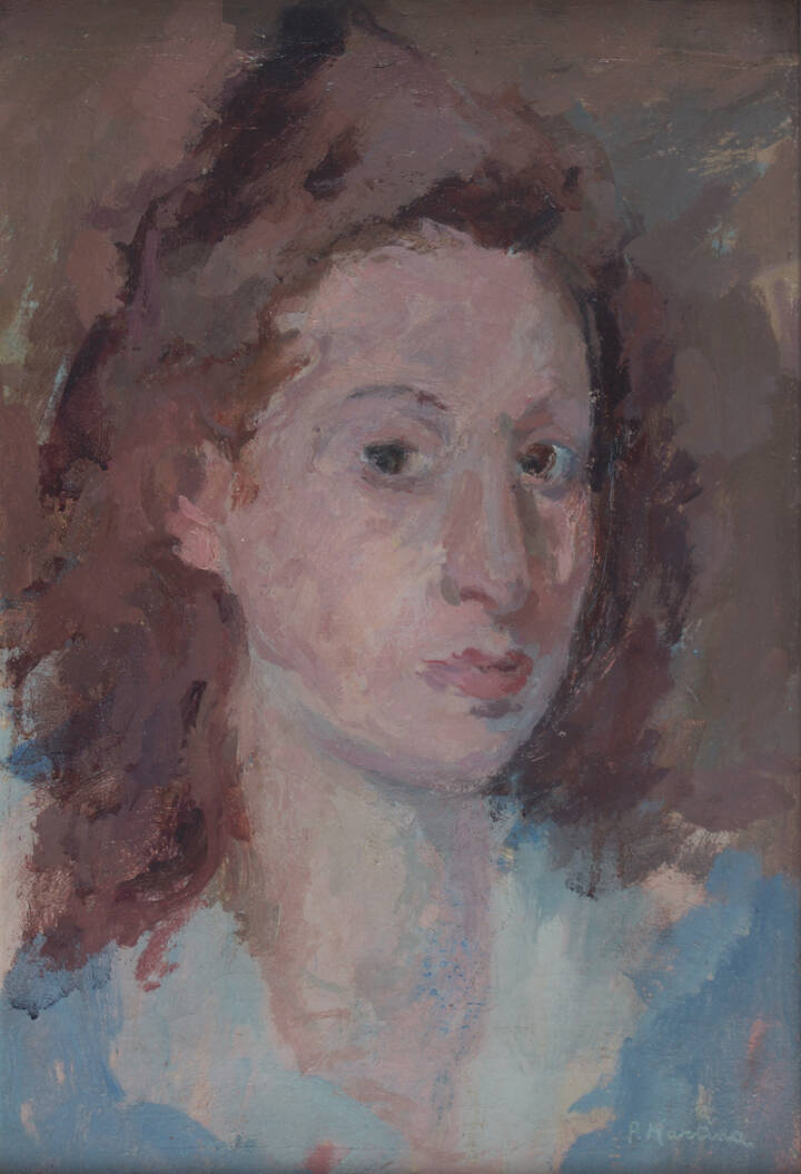 PIERO MARTINA - 'Ritratto femminile' 1937