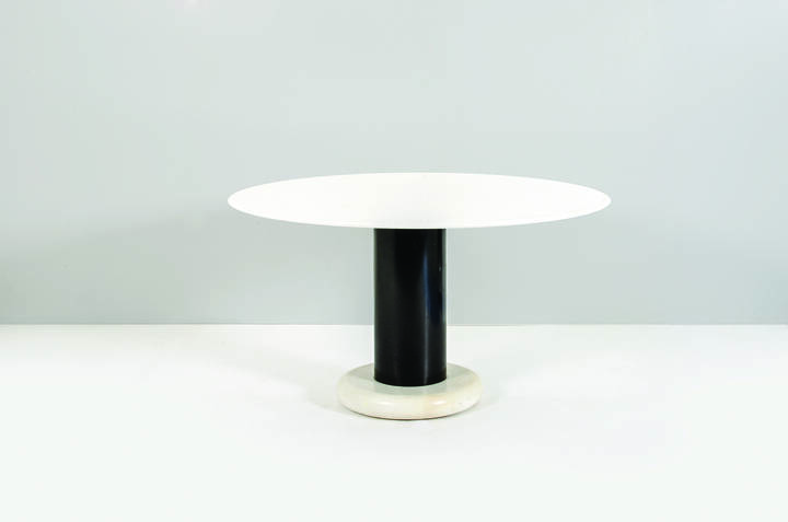 ETTORE SOTTSASS - Tavolo mod. Fior di loto 