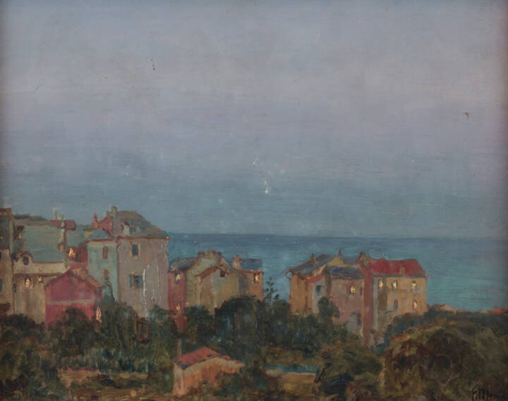 FRANCESCO MENNYEY - 'Marina ligure'