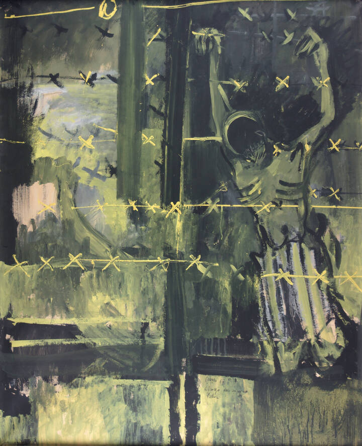 PIERO RUGGERI - 'La fuga' 1960