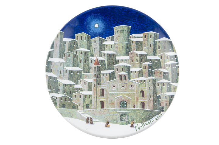 NORBERTO (Norberto Proietti) - 'Notturno con case' 2001