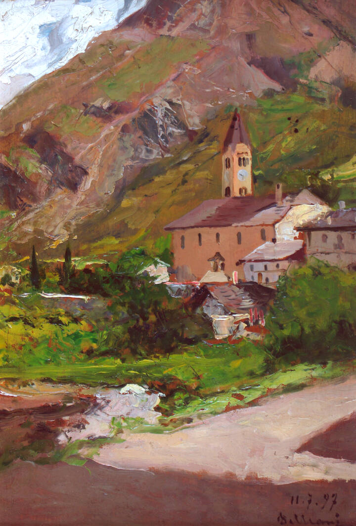 LORENZO DELLEANI - 'Paese di montagna' 11/07/97