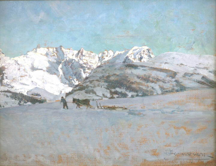 OTTORINO CAMPAGNARI - 'Mattino d'inverno'