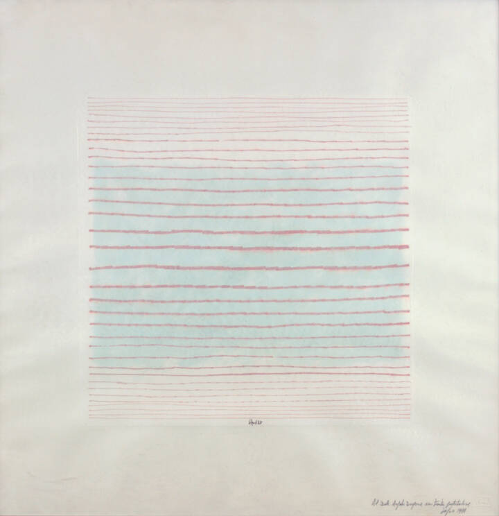 SERGIO AGOSTI - 'Modulazione orizzontale' 1987