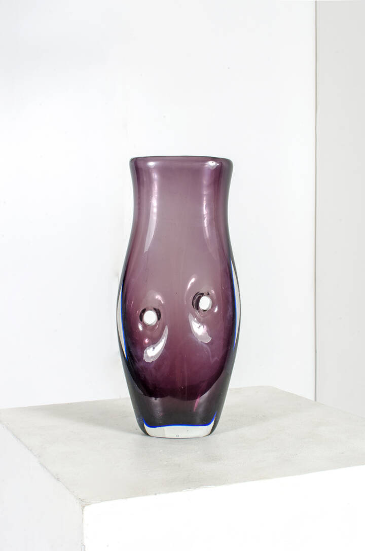 FULVIO BIANCONI - Vaso della serie 'Forati' modello 4520 