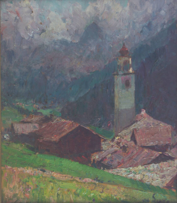 ALESSANDRO LUPO - 'Borgo montano'<br>