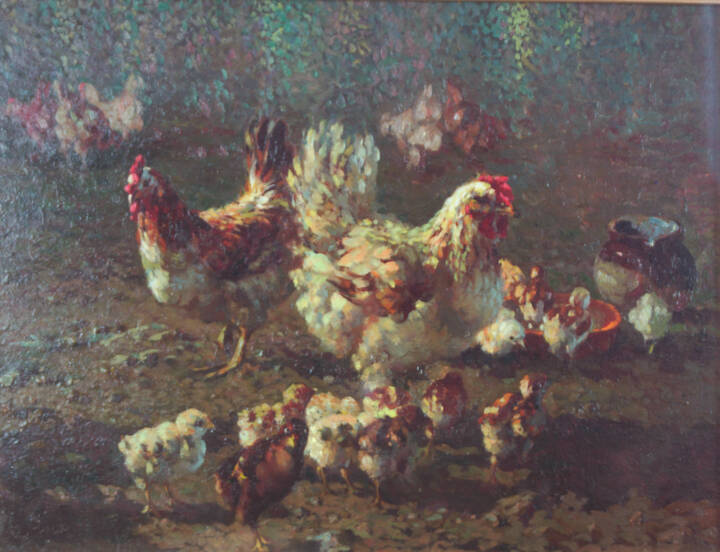 GIOVANNI GUARLOTTI - 'Galline' <br>