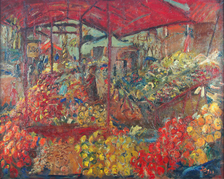 ANNA SOGNO - 'Mercato della Crocetta - Torino' 1963