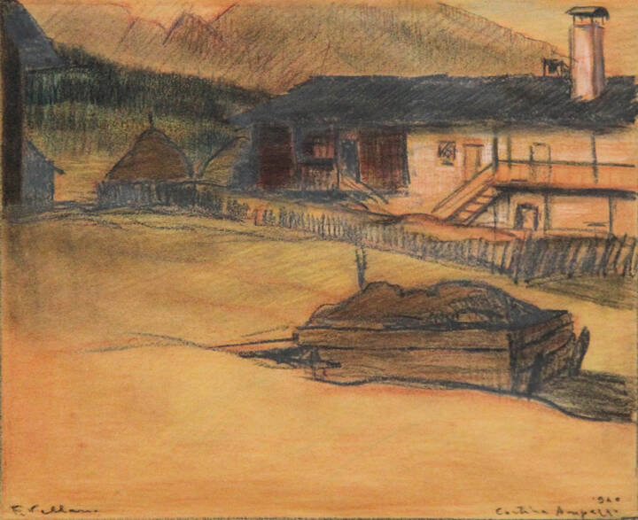 FELICE VELLAN - 'Cortina d'Ampezzo' 1940