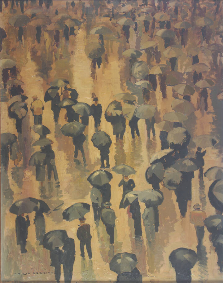 MARIO BERRINO - 'Giorno di pioggia' 1966