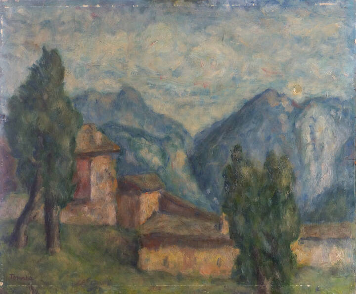 FIORENZO TOMEA - 'Paesaggio' 1941
