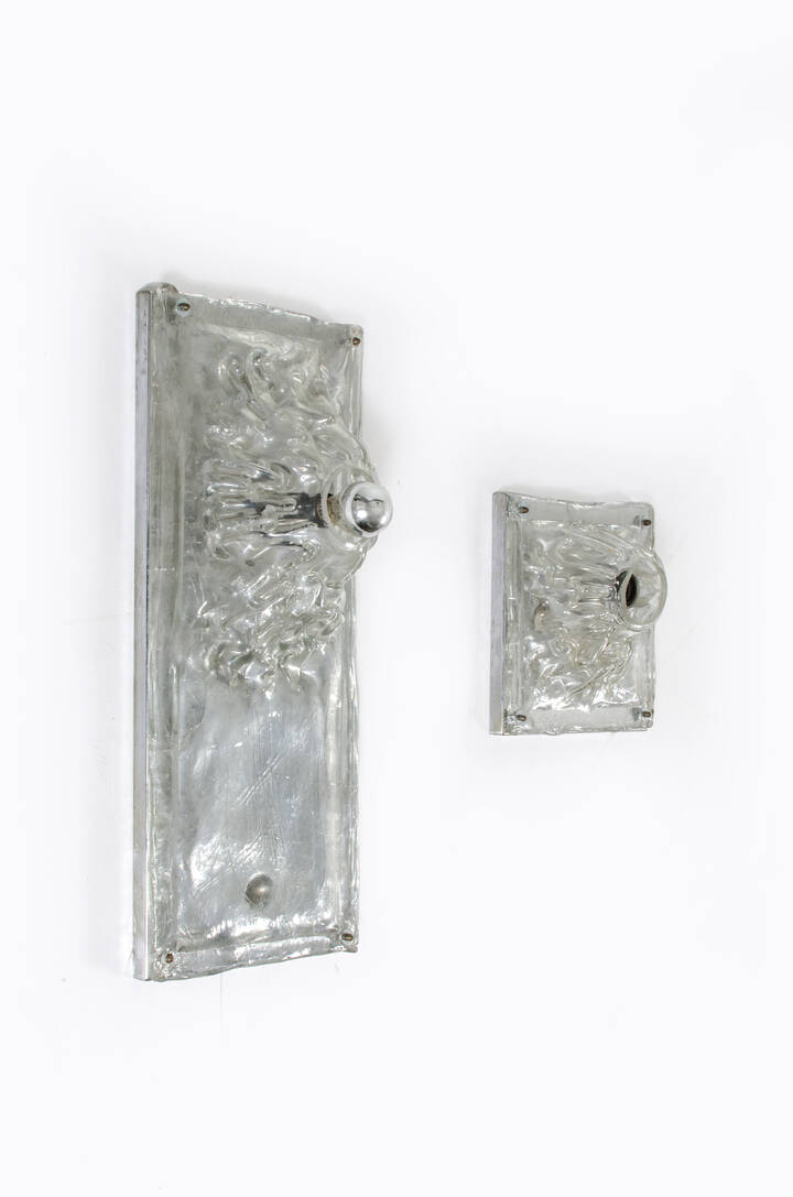 ANGELO BROTTO - Due lampade a parete mod. Polifemo