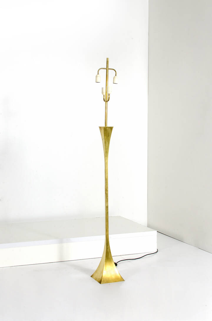 MONTAGNA GRILLO, TONELLO - Lampada da terra mod. Piramide