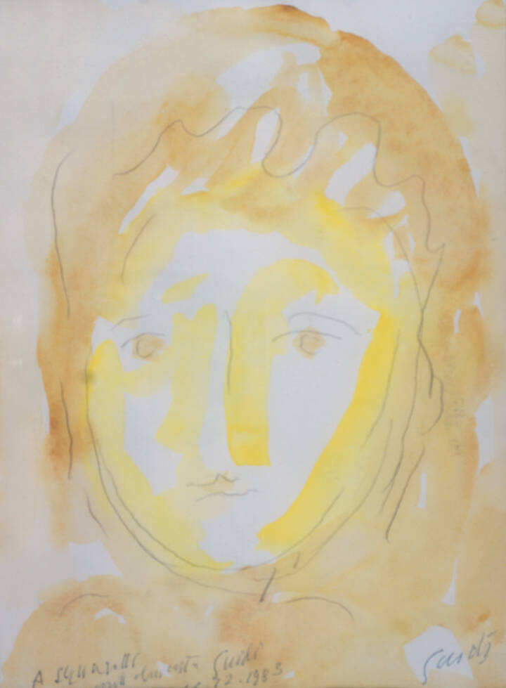 VIRGILIO GUIDI - 'Testa' 16/12/1983