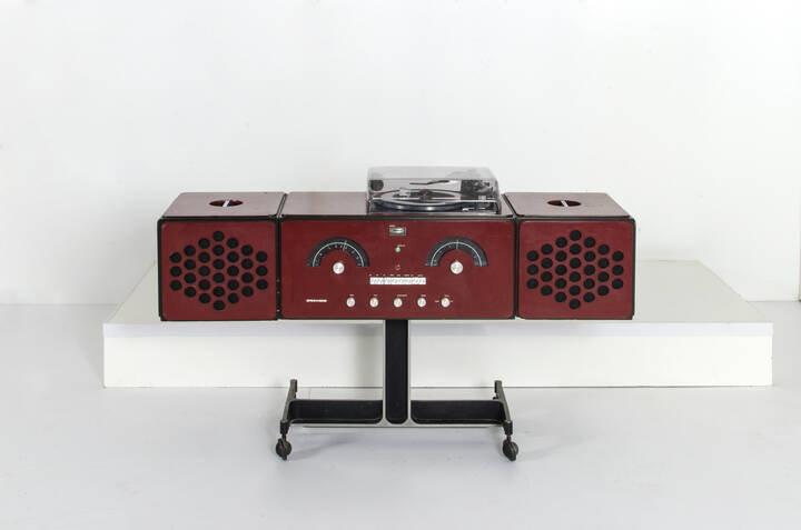 ACHILLE E PIER GIACOMO CASTIGLIONI - Radiofonografo Brionvega RR126