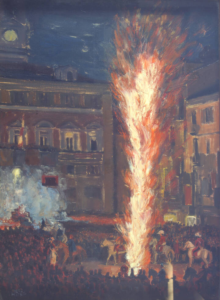 PIERO MONTI - 'Torino - Fuochi di San Giovanni'