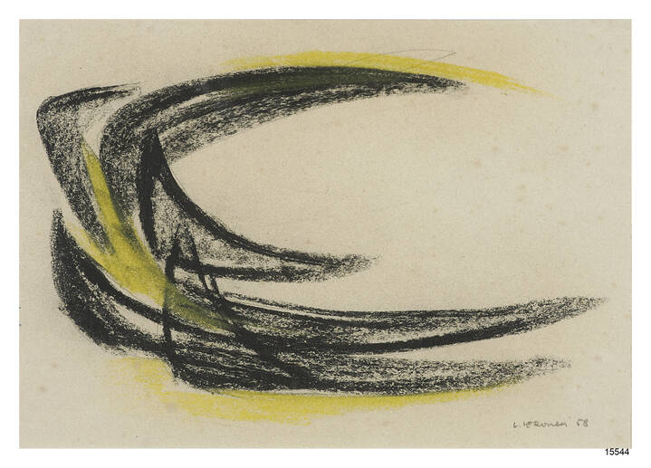 LUIGI VERONESI - 'Senza titolo' 1958