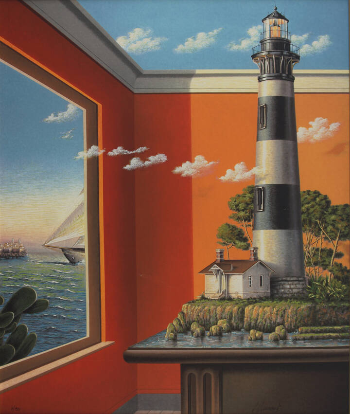 ANTONIO NUNZIANTE - 'Le stanze di Antibes... l'arrivo' 2006