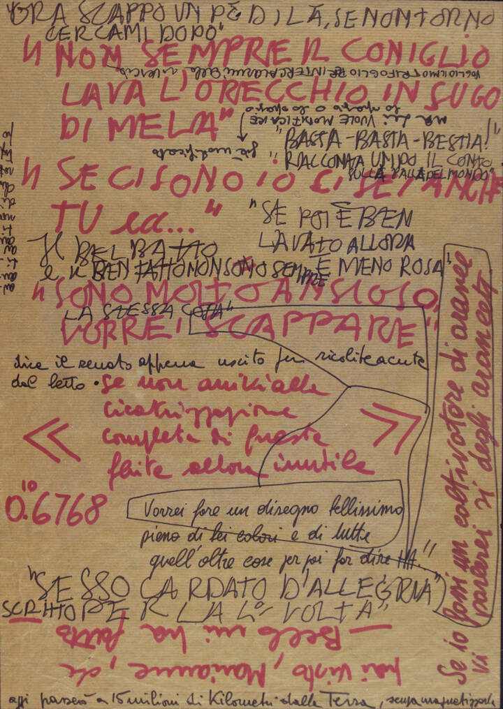 GUGLIELMO ACHILLE CAVELLINI - 'Parole sparse'