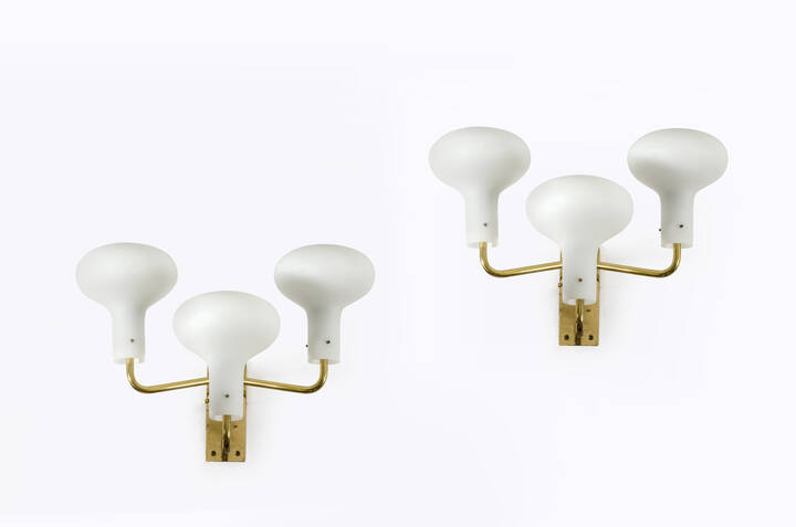 IGNAZIO GARDELLA - Due appliques mod LP12A 'Galleria'