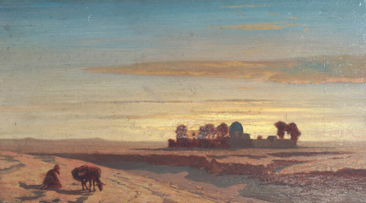 ALBERTO PASINI - 'Veduta persiana'