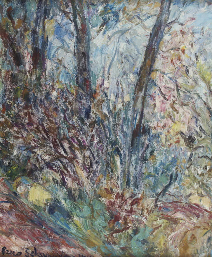 PIERO SOLAVAGGIONE - 'Sottobosco' 1968