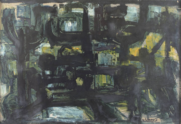 ANTONIO CARENA - 'Senza titolo' 1955