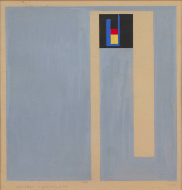 BRUNO MUNARI - 'Negativo-positivo' 1951