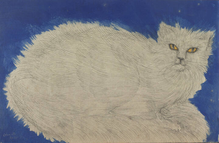 ENRICO COLOMBOTTO ROSSO - 'Gatto bianco'