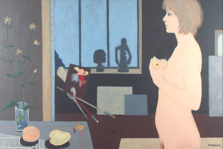 ARNOST PADERLIK - 'Il pittore e la modella'