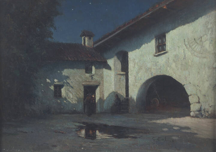 GIOVANNI COLMO - 'Cascina in notturna'