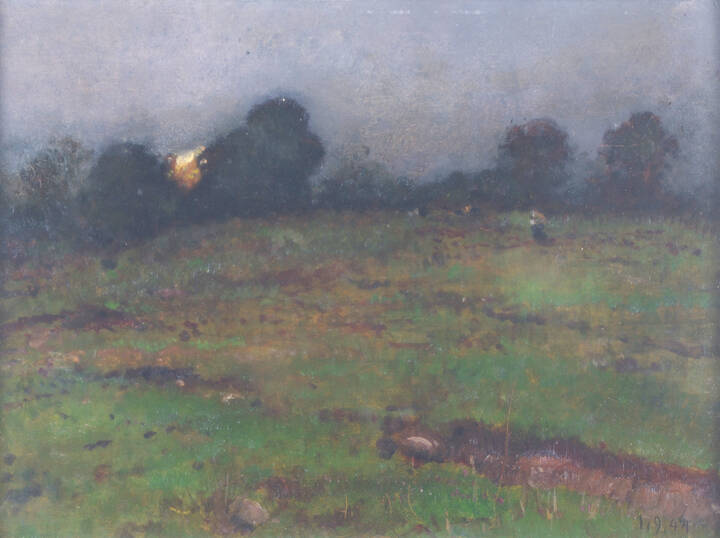 GIUSEPPE BOZZALLA - 'Pascoli nel biellese' 1/9/1944