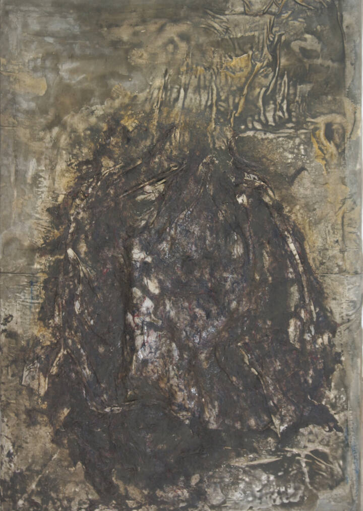 VASCO BENDINI - 'Dalla serie 'Gesto e materia'' 1972