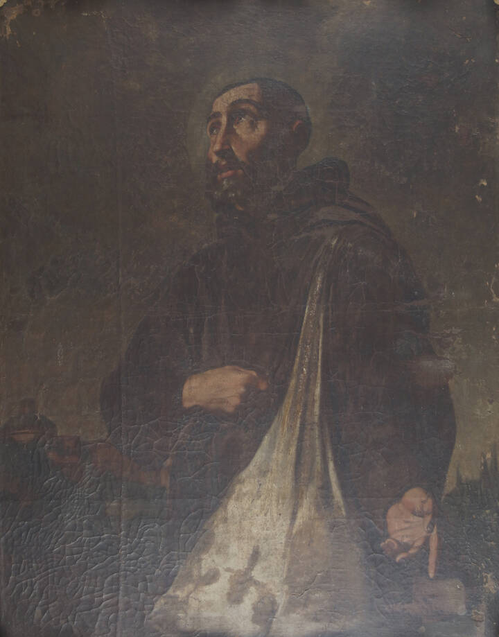 PITTORE ANONIMO DEL XVII SECOLO  - 'San Francesco'