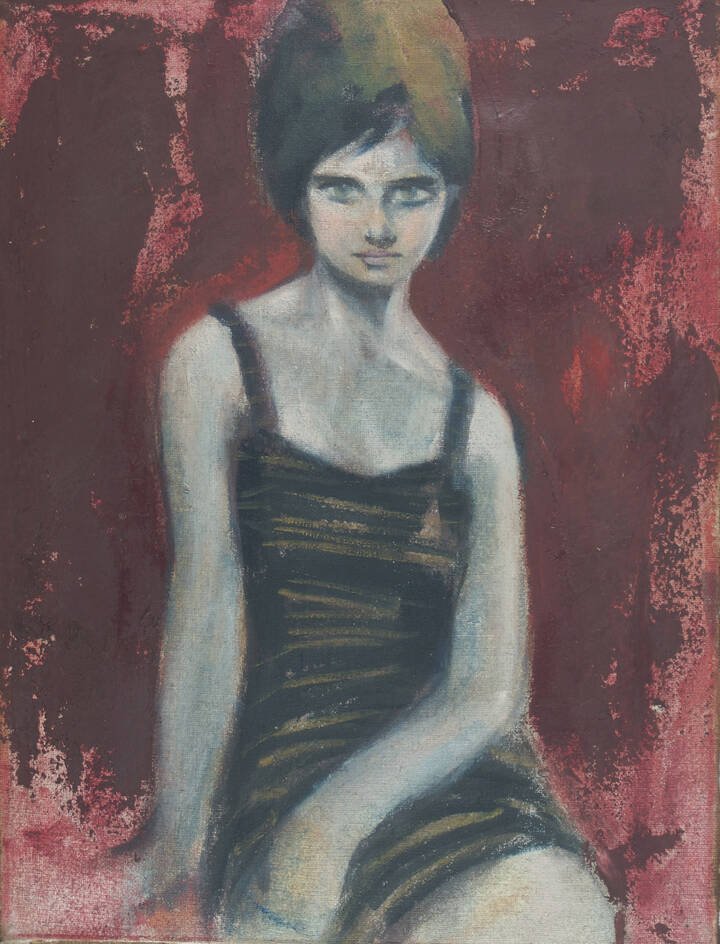 SERGIO PUTATTI - 'Ritratto di Elisabetta' 1964