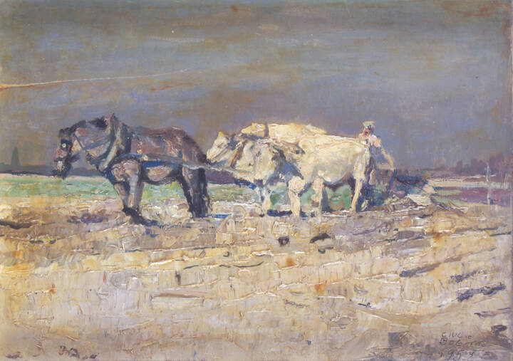 GIULIO BOETTO - 'Aratura' 1959